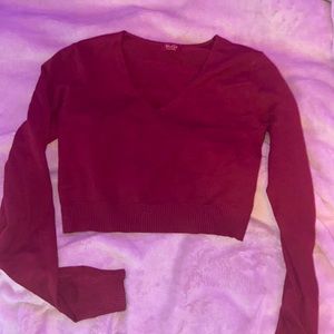 cropped Brandy sweater